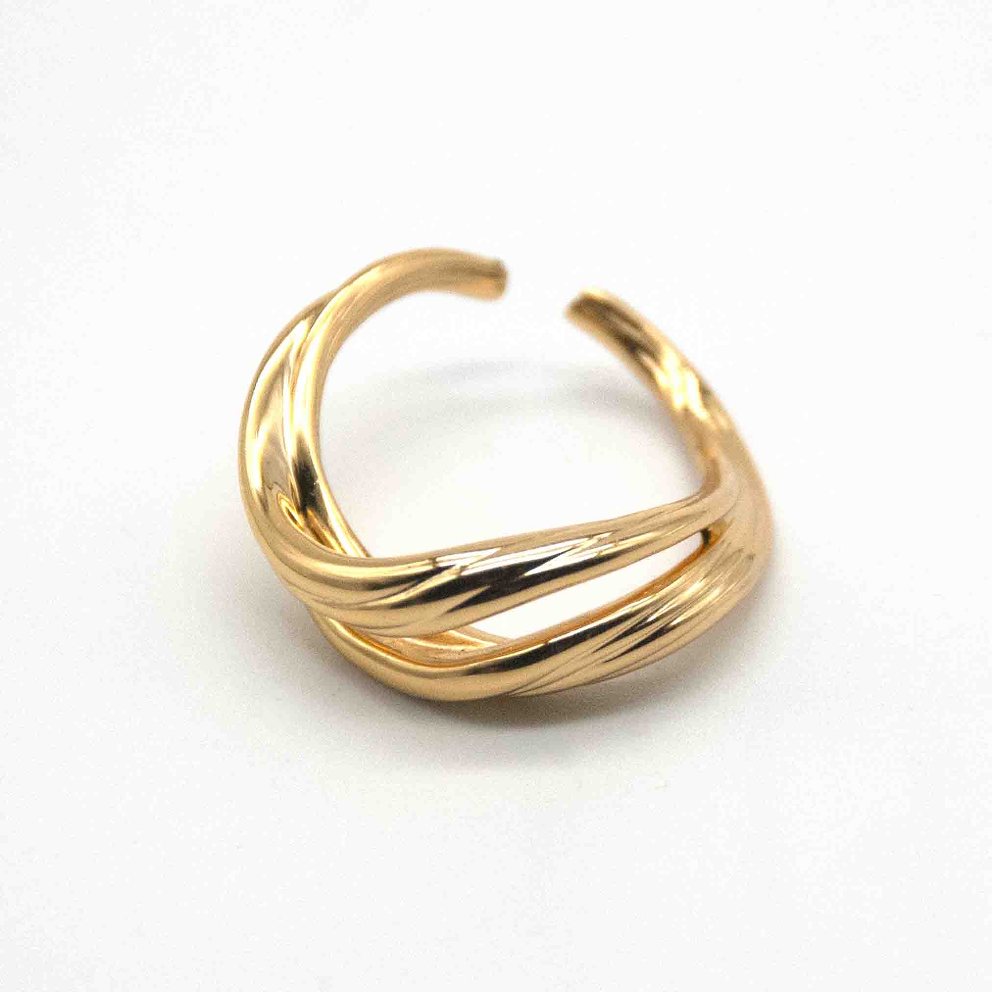 Tyche Gold-Plated Sterling Silver Vermeil Ring